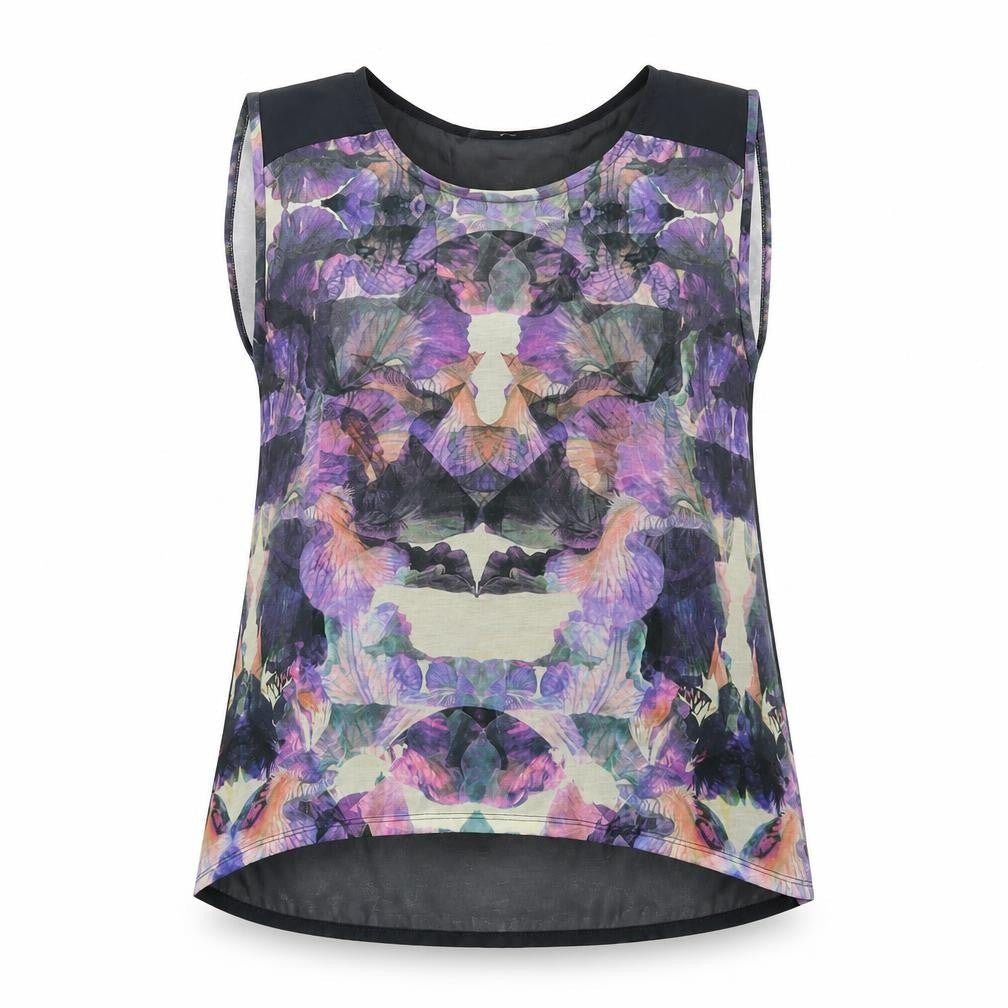 Warehouse Women's Multicoloured Floral Blouse Size 10