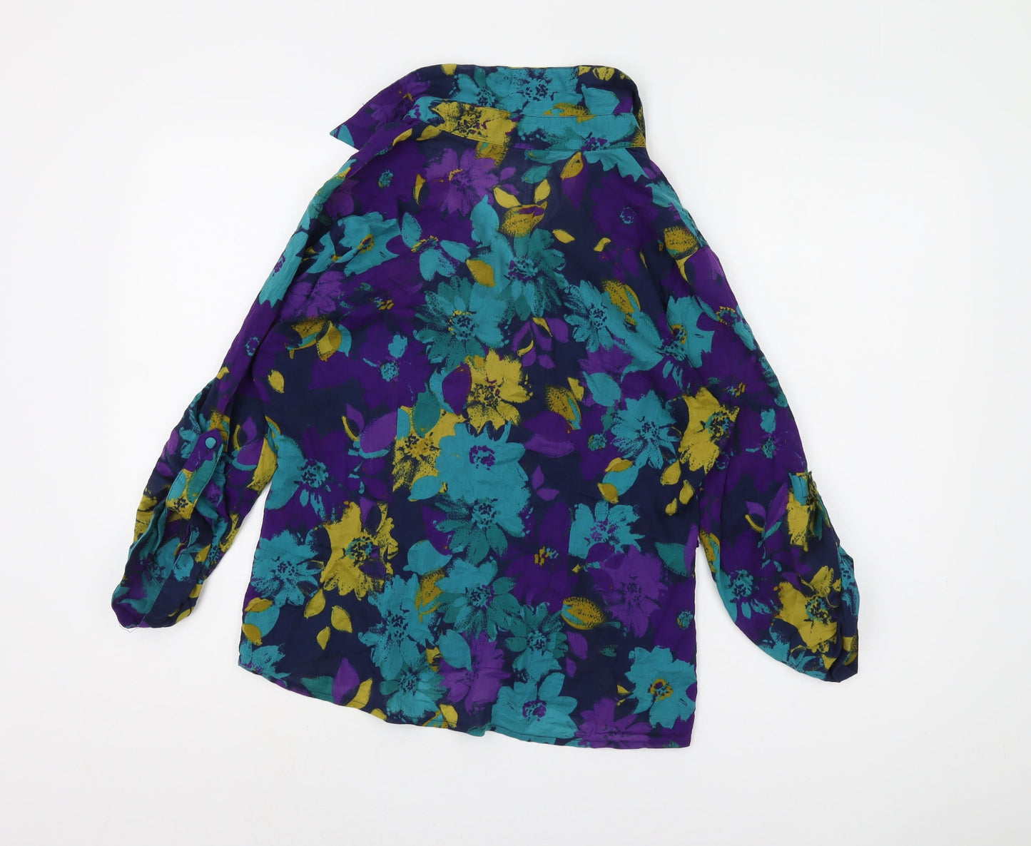 Per Una Womens Multicoloured Floral Blouse Size 12