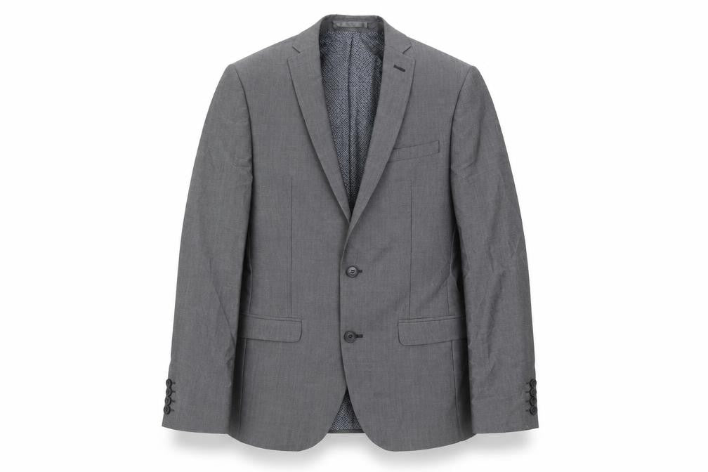 Limehaus Men's Grey Blazer 36 Regular Formal Jacket