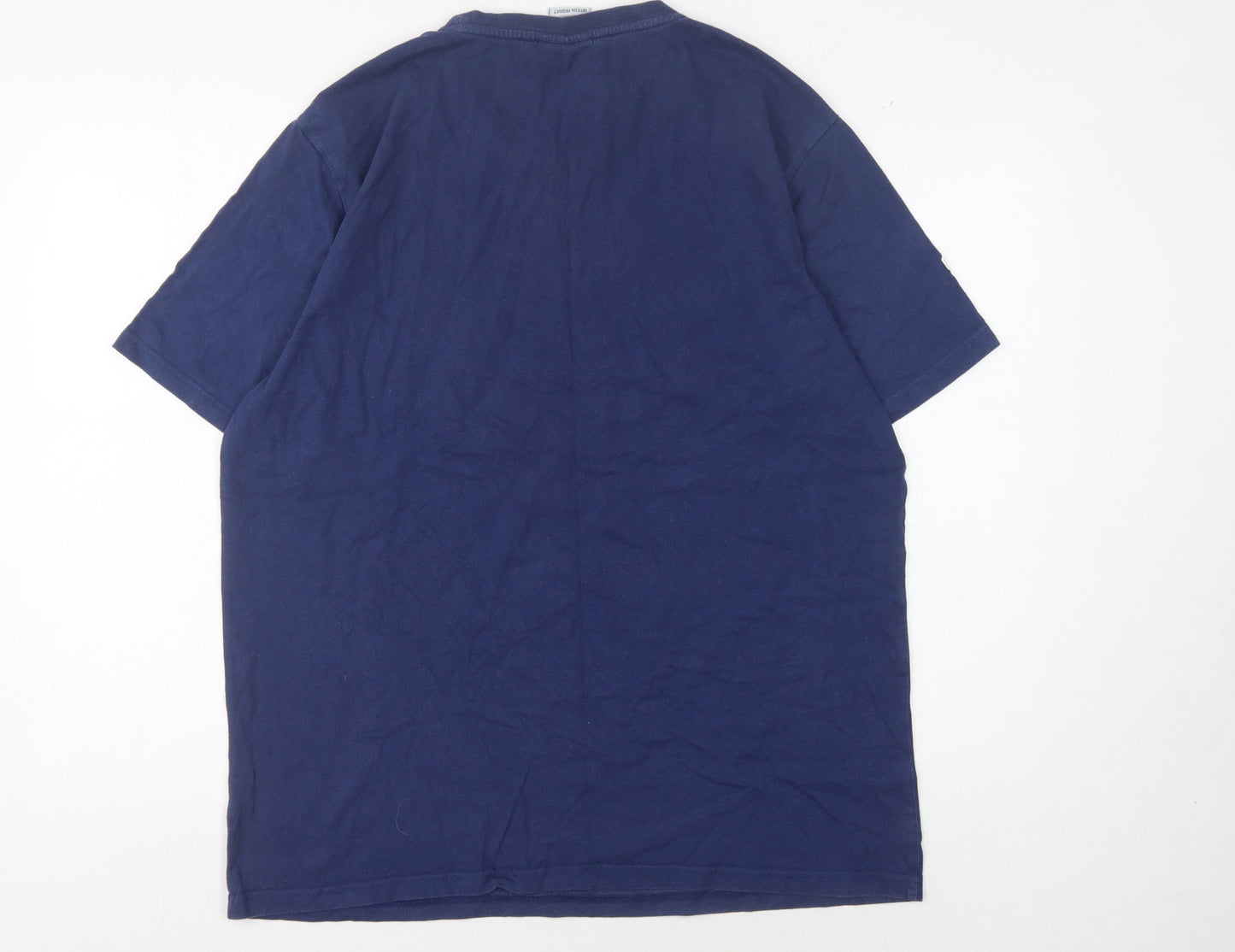 Rugby World Cup Men's Blue 2XL Graphic T-Shirt