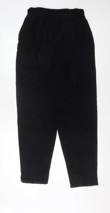Richards Black Women's Trousers Size 12 Cotton