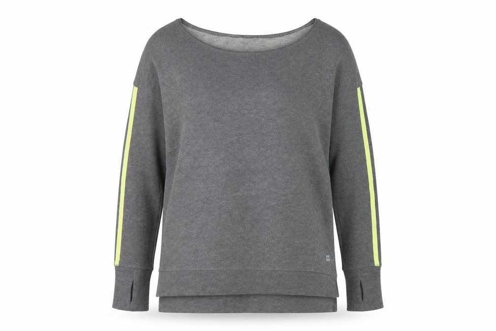 Sweaty Betty Women’s Grey Pullover Sweatshirt XS