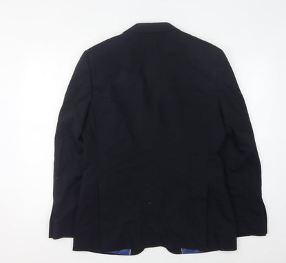 Performance Suit Men's Blue 38 Blazer Regular Fit