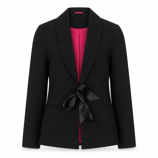 Berkertex Women’s Black Shawl Lapel Blazer Size 10