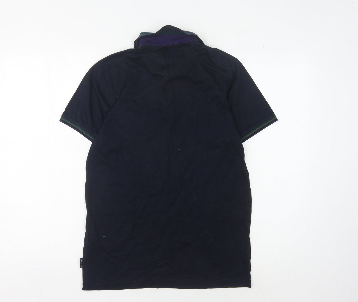 Ted Baker Men's Blue Polo Shirt Size S Cotton