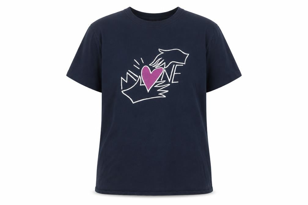 Jigsaw Unisex Blue Graphic T-Shirt S