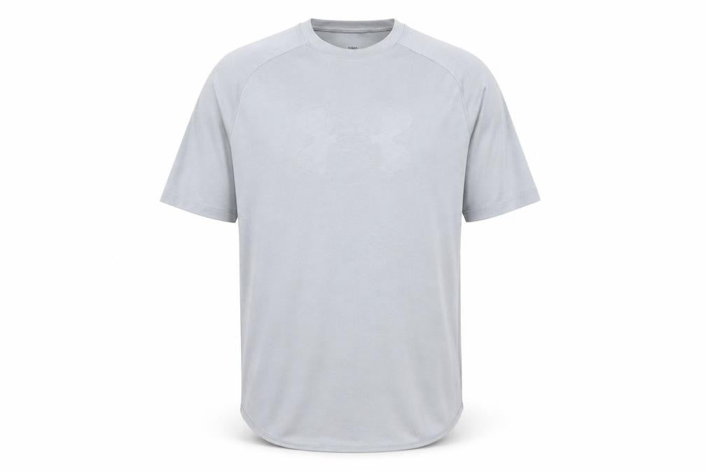 Under Armour Men's Grey Short Sleeve T-Shirt - Size S