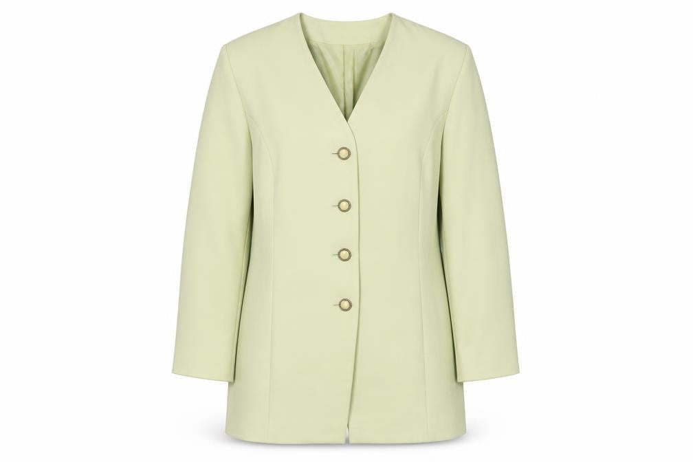 Eastex Women's Green Blazer Size 14 Business Lined