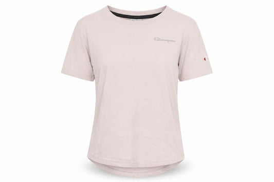 Champion Women's Pink T-Shirt M Crew Neck
