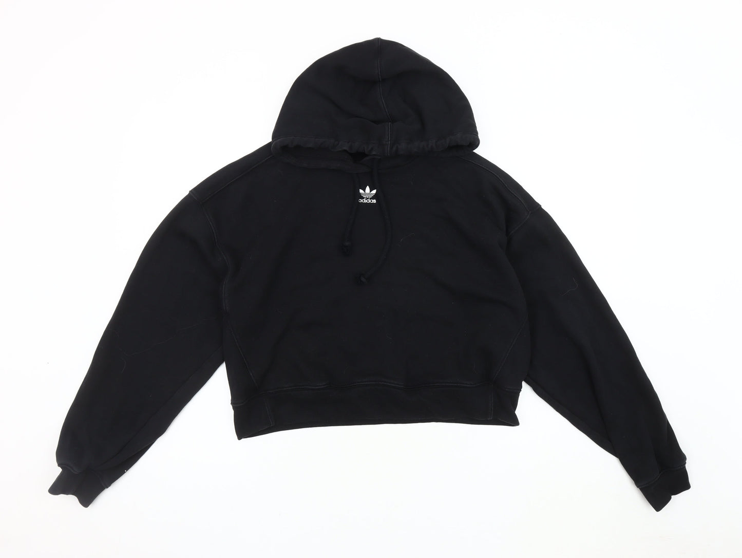 Adidas Women’s Black Pullover Hoodie Size 10 - Hooded Fleece
