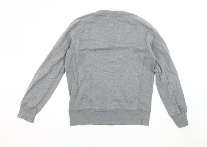 Gap Men’s Grey Pullover Sweatshirt, Size XS, Crew Neck