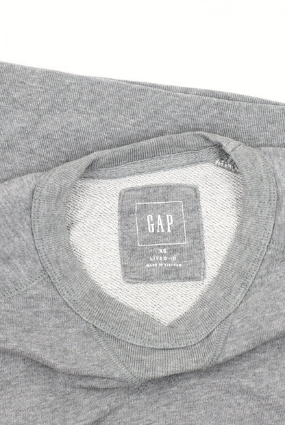 Gap Men’s Grey Pullover Sweatshirt, Size XS, Crew Neck