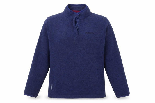 Mountain Warehouse Blue Henley Women's Sweatshirt Size 14