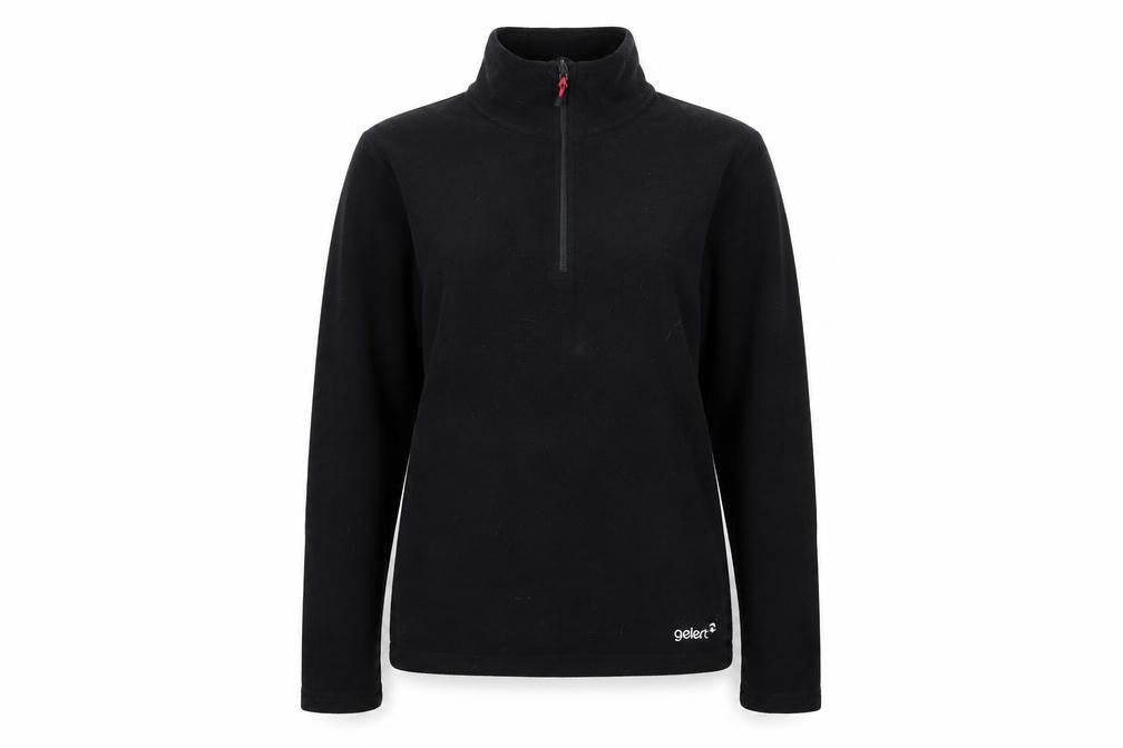 Gelert Women's Black Fleece Pullover Sweatshirt Size 10