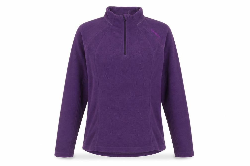 Quechua Women's Purple Fleece Pullover Sweatshirt - M