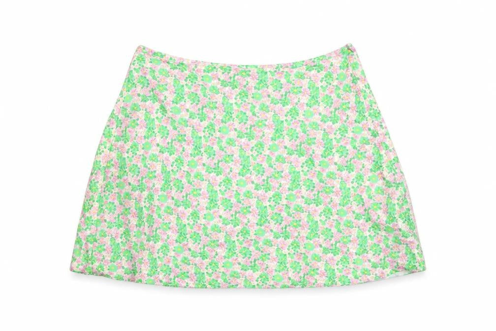 Zara Women's Floral Skirt Multicoloured Size 12