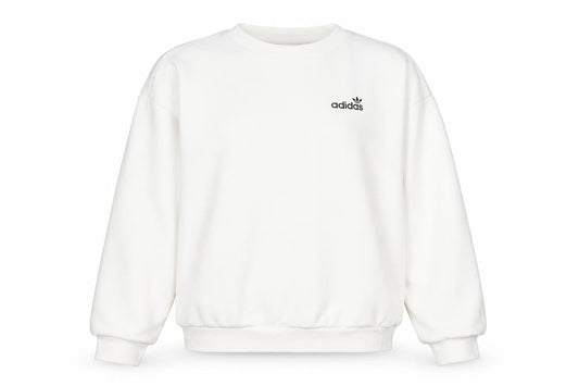 Adidas Women's White Pullover Sweatshirt Size 4