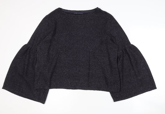 Marks and Spencer Women's Black Pullover Jumper Size 14
