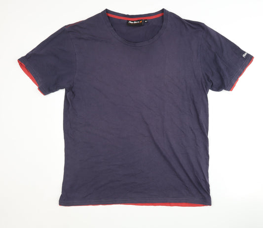 Peter Storm Men's Blue XL Crew Neck T-Shirt