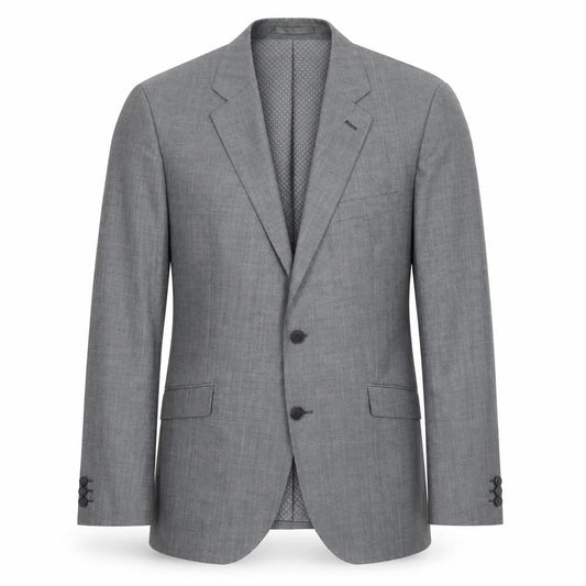 Jeff Banks Men's Grey Blazer, Size 46R, Formal Wear