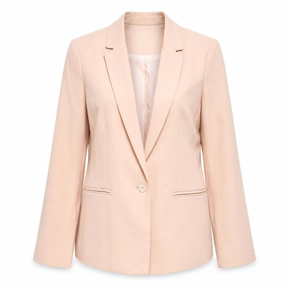 Reiss Women's Pink Blazer Size S Notch Lapel