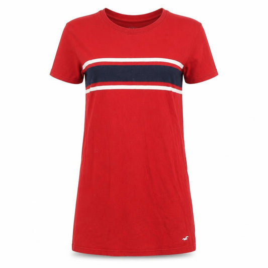 Hollister Women's Red T-Shirt Dress, Size S, Casual