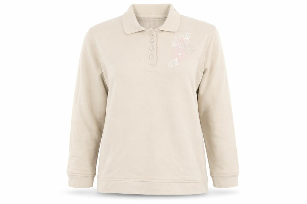 EWM Pure Classics Beige Women's M Sweatshirt