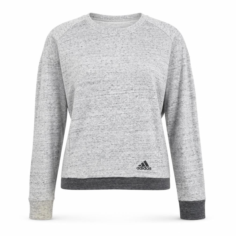 Adidas Women's Grey XS Slim Fit Sweatshirt