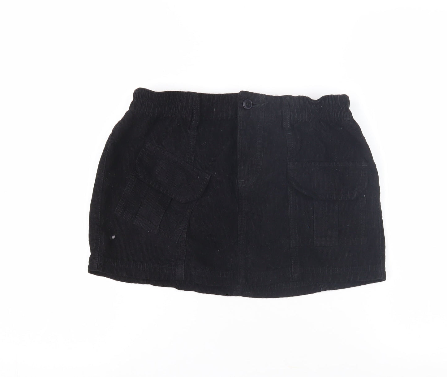 BDG Women's Black Cargo Skirt S Corduroy Casual