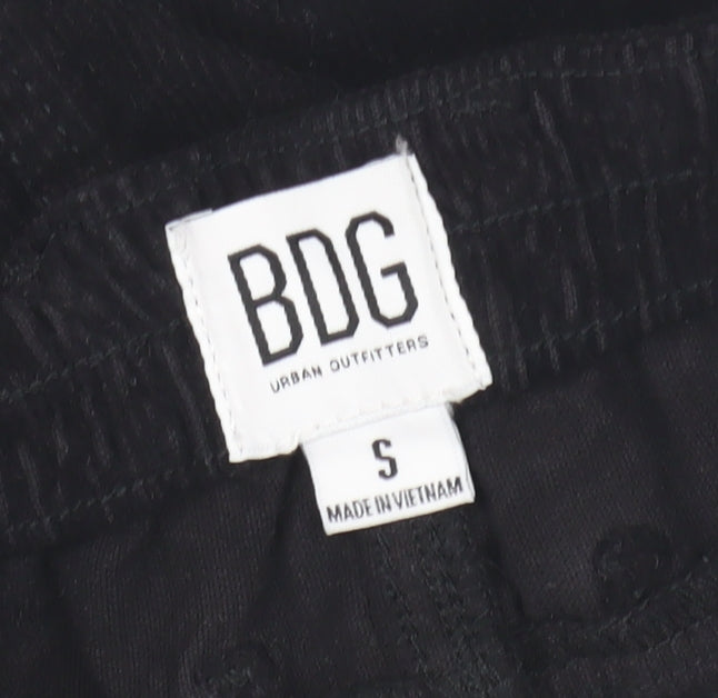 BDG Women's Black Cargo Skirt S Corduroy Casual