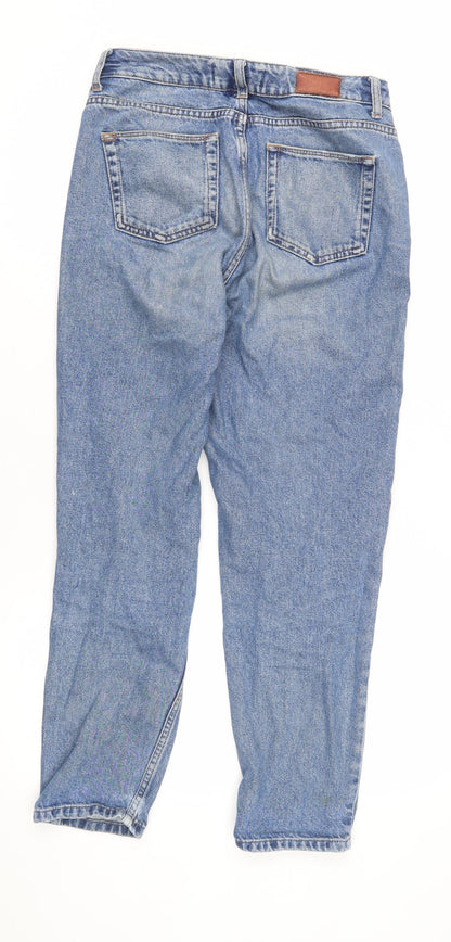 Back view of BDG Men's Blue Distressed Denim Jeans, size M