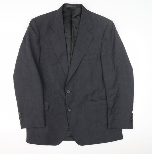 Austin Reed Men's Grey Wool Blazer, Size 40S