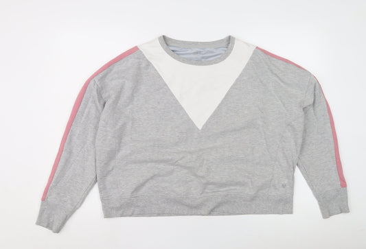 Marks and Spencer Women's Grey Pullover Sweatshirt, Size 18