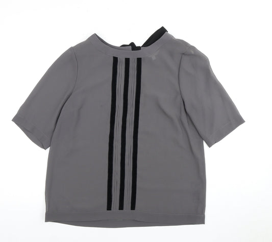 Marks and Spencer Women's Grey Blouse Size 12