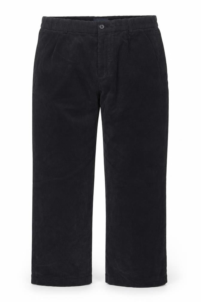 Golfino Men's Black Corduroy Trousers Size M