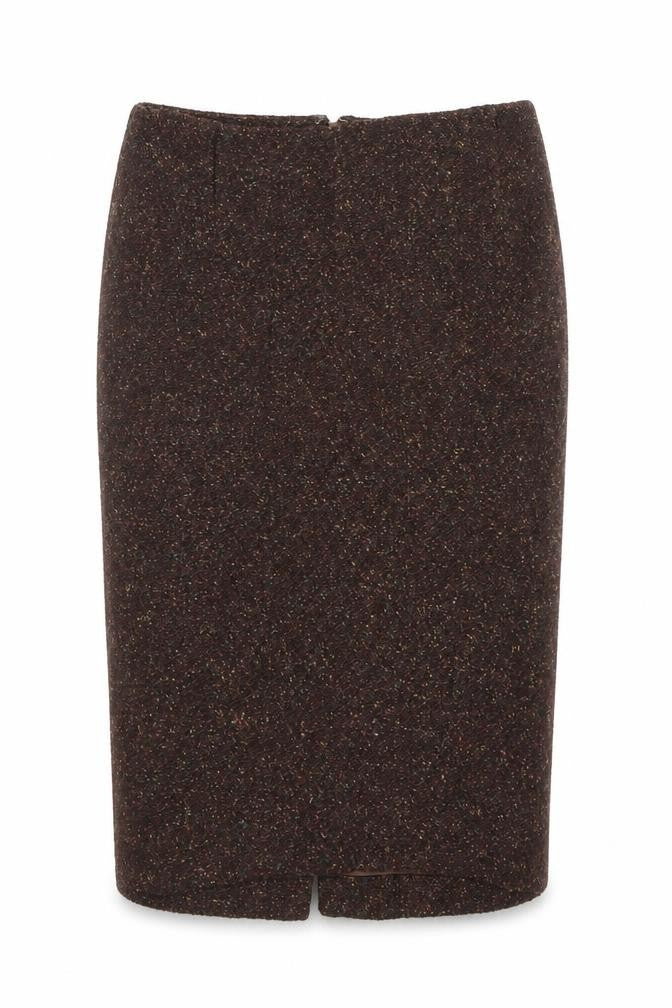Ralph Lauren Women's Brown Pencil Skirt Size 12