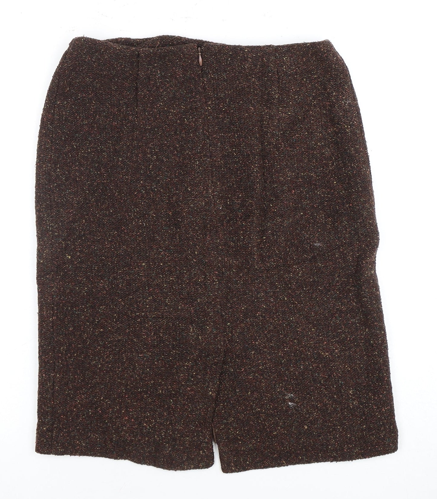 Ralph Lauren Women's Brown Pencil Skirt Size 12