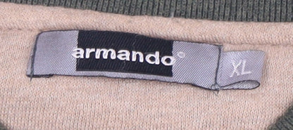Armando Men's XL Green Pullover Sweatshirt