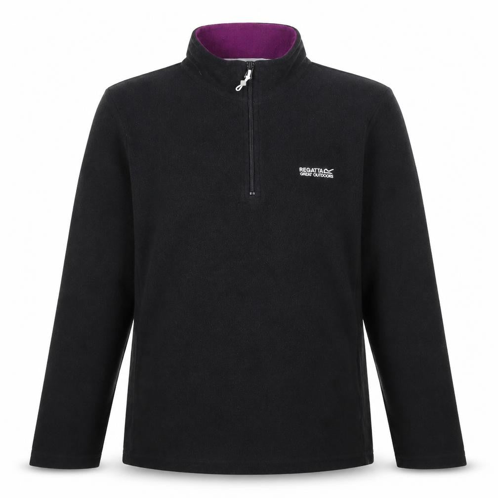 Regatta Women's Black Fleece Sweatshirt Size 12