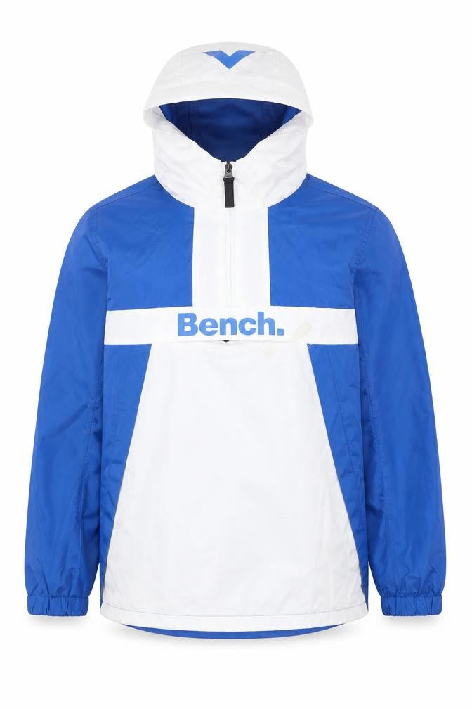 Bench Boys Blue & White Windbreaker Jacket, 11-12 Years