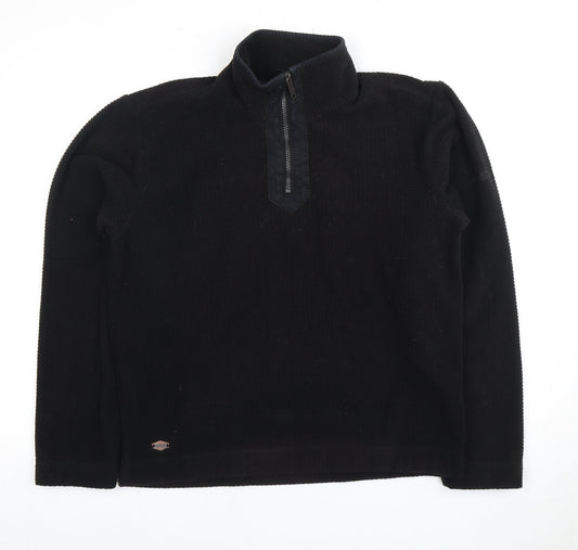 Regatta Men’s Black Fleece Pullover Sweatshirt S