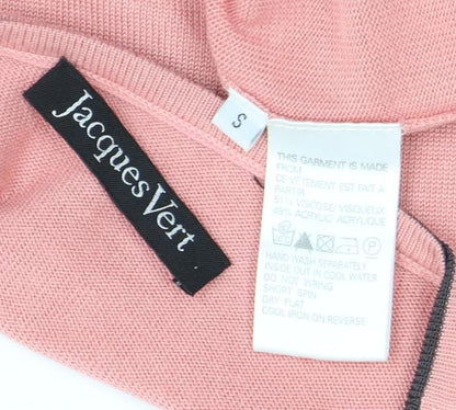 Jacques Vert Women's Pink Short Sleeve Top