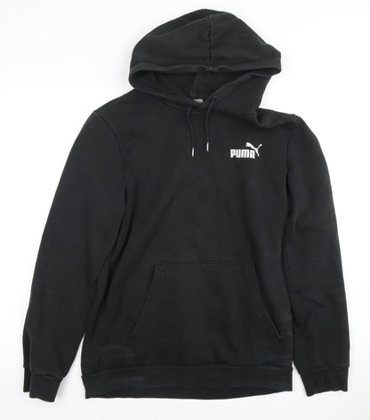 Additional front view of Puma Men’s Black Pullover Hoodie, size S