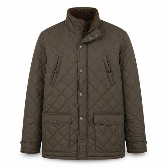 Austin Reed Men's Brown Medium Quilted Jacket