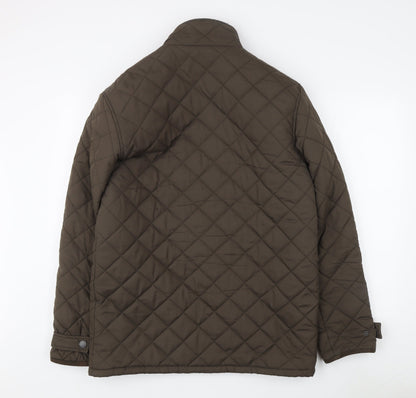 Austin Reed Men's Brown Medium Quilted Jacket