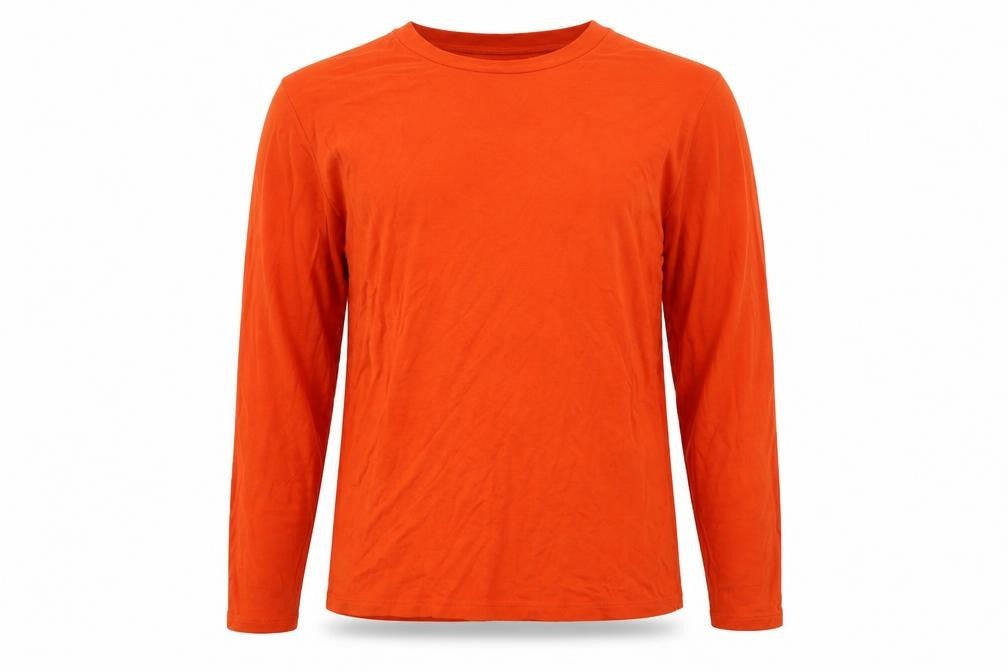 FW BRIDGE Women's Orange Long Sleeve Top Size 16