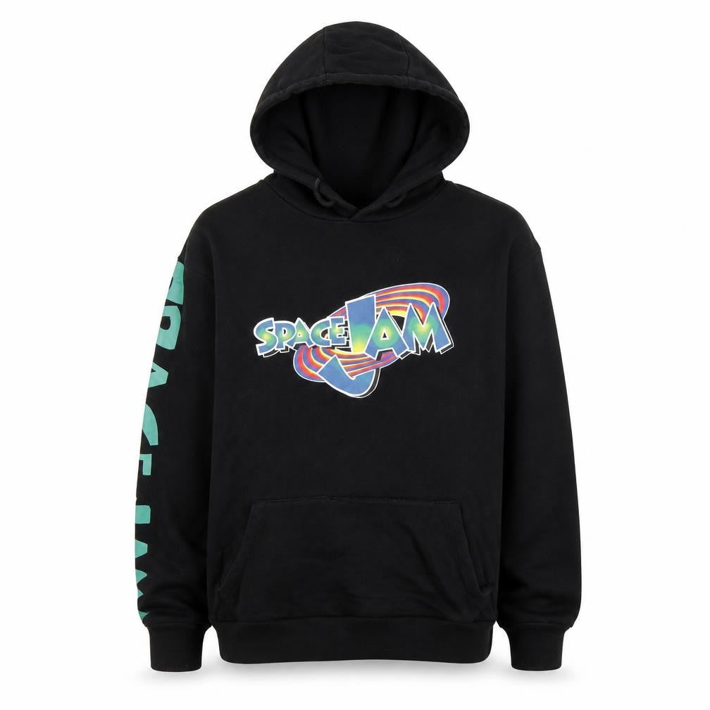 Primark Men XS Black Space Jam Hoodie Pullover