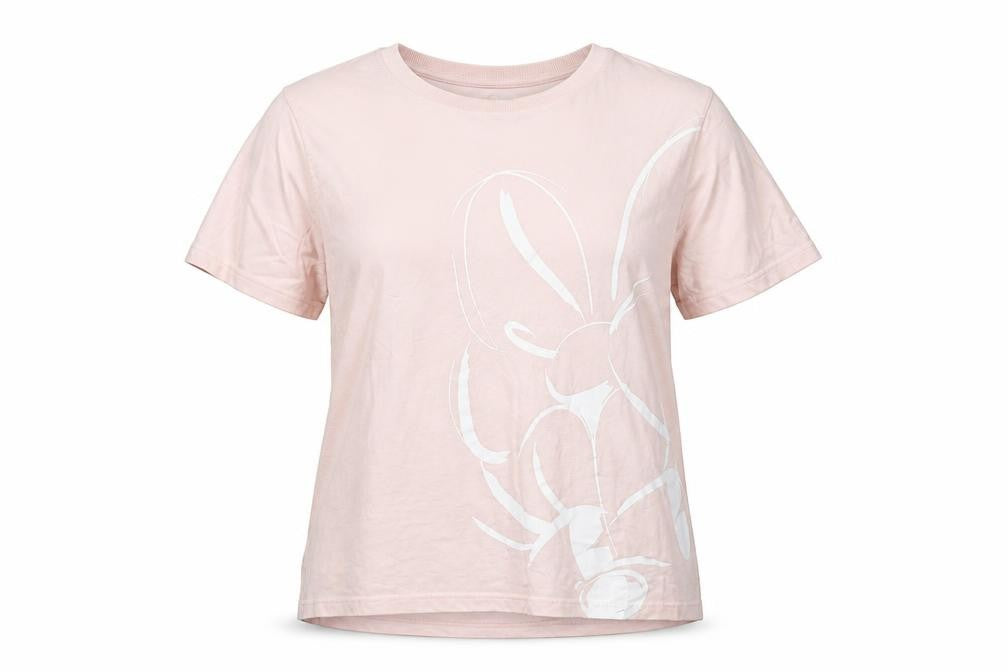 Disney Women's Pink XL Basic T-Shirt