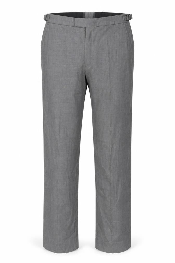 Russell Kollar Men's Grey 36 Regular Trousers