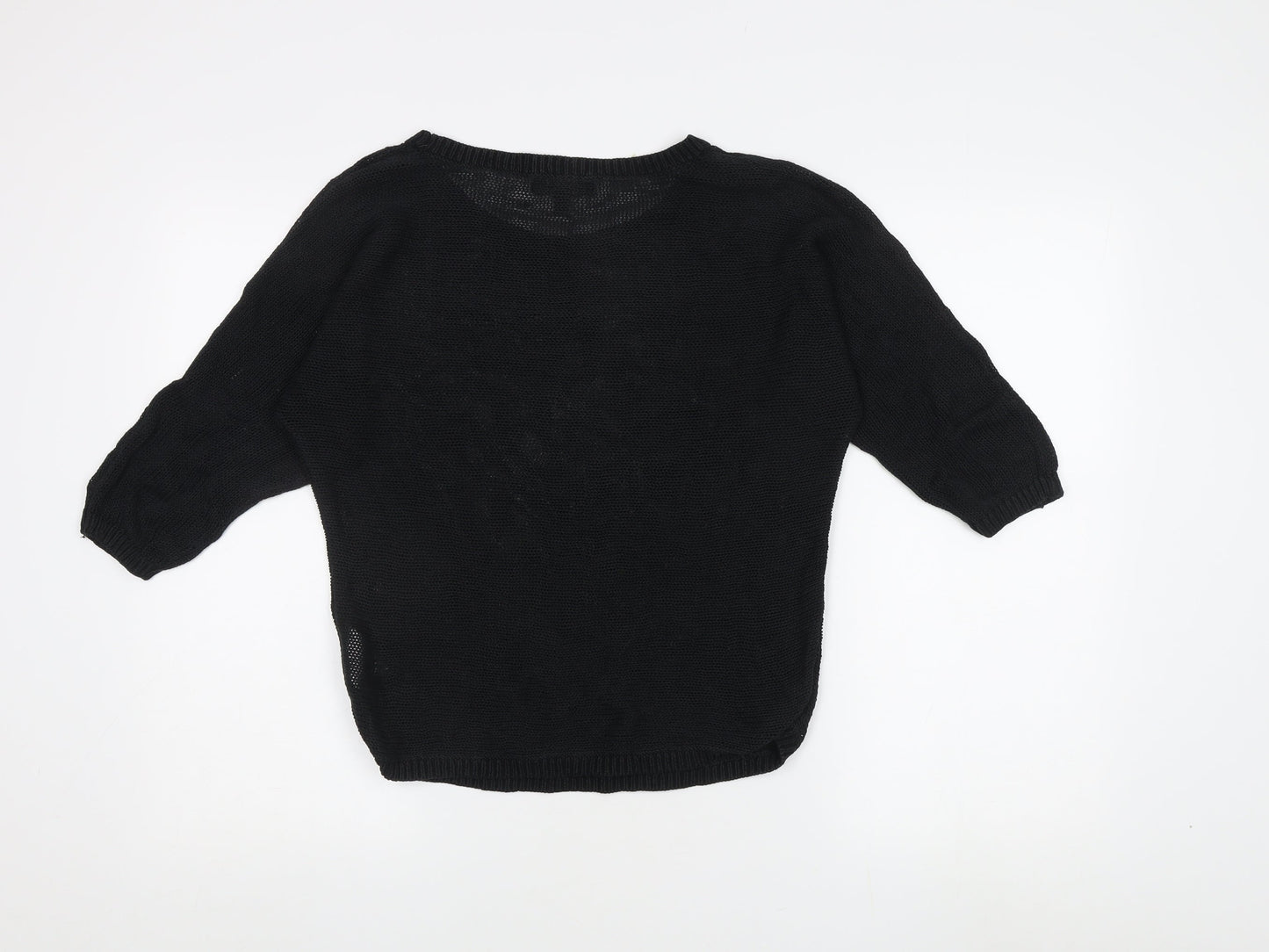 Banana Republic Women's Black Pullover Jumper Size M